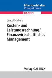 Cover von Kosten- und Leistungsrechnung, Finanzwirtschaftliches Management