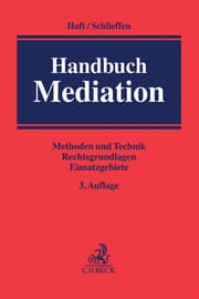 Cover von Handbuch Mediation