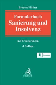 Cover von Formularbuch Sanierung und Insolvenz