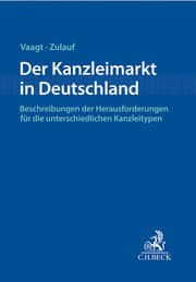 Cover von Der Kanzleimarkt in Deutschland