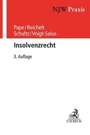 Cover von Insolvenzrecht