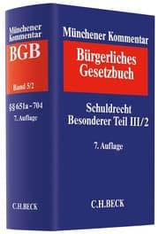 Cover von Münchener Kommentar zum Bürgerlichen Gesetzbuch 5/2