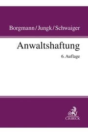 Cover von Anwaltshaftung