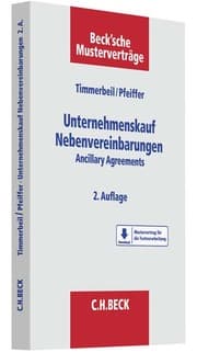 Cover von Unternehmenskauf - Nebenvereinbarungen