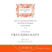 Cover von Von der Freundschaft