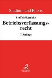Cover von Betriebsverfassungsrecht