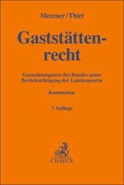 Cover von Gaststättenrecht