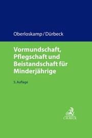 Cover von Vormundschaft, Pflegschaft und Beistandschaft für Minderjährige