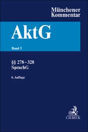 Cover von Münchener Kommentar zum Aktiengesetz Bd. 5: §§ 278-328, SpruchG, ÖGesAusG, Österreichisches Konzernrecht