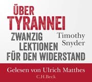 Cover von Über Tyrannei