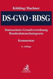 Cover von Datenschutz-Grundverordnung - DS-GVO/ Bundesdatenschutzgesetz - BDSG
