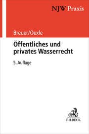 Cover von Öffentliches und privates Wasserrecht