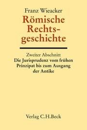 Cover von Römische Rechtsgeschichte