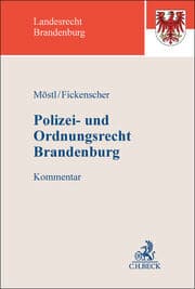 Cover von Polizei- und Ordnungsrecht Brandenburg