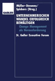 Cover von Unternehmerischen Wandel erfolgreich bewältigen