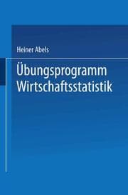 Cover von Übungsprogramm Wirtschaftsstatistik
