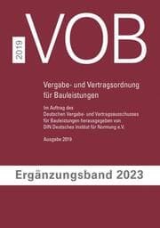 Cover von VOB Vergabe- und Vertragsordnung für Bauleistungen