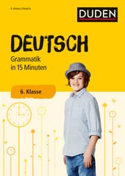 Cover von Deutsch in 15 Minuten - Grammatik 6. Klasse