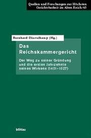 Cover von Das Reichskammergericht