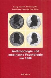 Cover von Anthropologie und empirische Psychologie um 1800