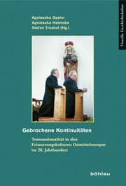Cover von Gebrochene Kontinuitäten