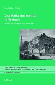 Cover von Das Falksche Institut in Weimar