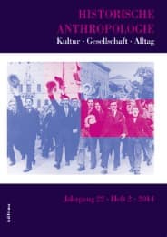 Cover von Historische Anthropologie