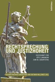 Cover von Rechtsprechung und Justizhoheit