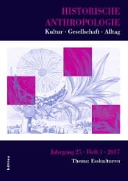 Cover von Historische Anthropologie: Kultur - Gesellschaft - Alltag