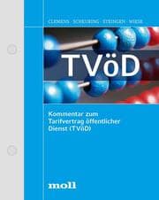 Cover von Kommentar zum Tarifvertrag ffentlicher Dienst (TVD)