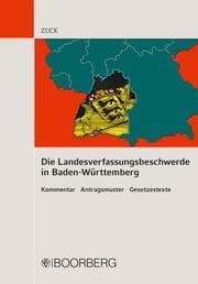 Cover von Die Landesverfassungsbeschwerde in Baden-Württemberg