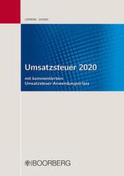 Cover von Umsatzsteuer 2020