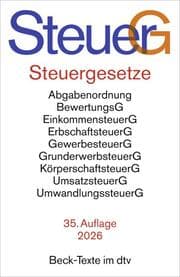 Cover von Steuergesetze