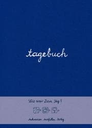 Cover von Tagebuch blau