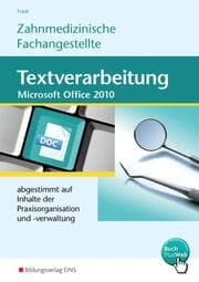 Cover von Textverarbeitung für Zahnmedizinische Fachangestellte