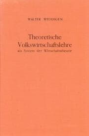 Cover von Theoretische Volkswirtschaftslehre