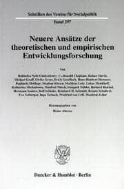 Cover von Neuere Ansätze der theoretischen und empirischen Entwicklungsforschung.