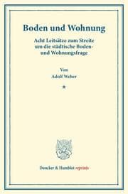 Cover von Boden und Wohnung.