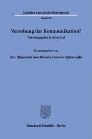 Cover von Verrohung der Kommunikation?