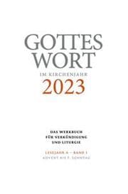 Cover von Gottes Wort im Kirchenjahr 1/2023