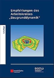 Cover von Empfehlungen des Arbeitskreises 'Baugrunddynamik'