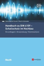 Cover von Handbuch zu DIN 4109 - Schallschutz im Hochbau