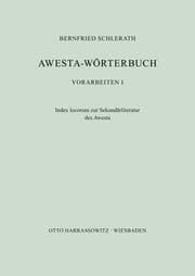 Cover von Awesta-Wörterbuch