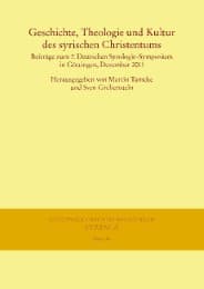 Cover von Geschichte, Theologie und Kultur des syrischen Christentums