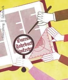 Cover von Gutenberg-Jahrbuch 90 (2015)