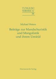 Cover von Beiträge zur Mandschuristik und Mongolistik und ihrem Umfeld