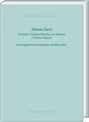 Cover von Albania Sacra
