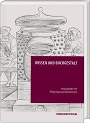 Cover von Wissen und Buchgestalt
