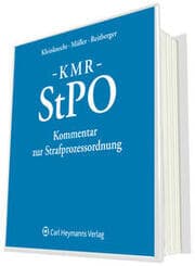 Cover von KMR-Kommentar zu StPO