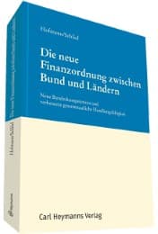 Cover von Die neue Finanzordnung